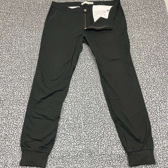 Rustic Dime Sunset Jogger Jeans Men 36 Black Straight Pants Adult Outdoor 38x31 - Picture 1 of 10